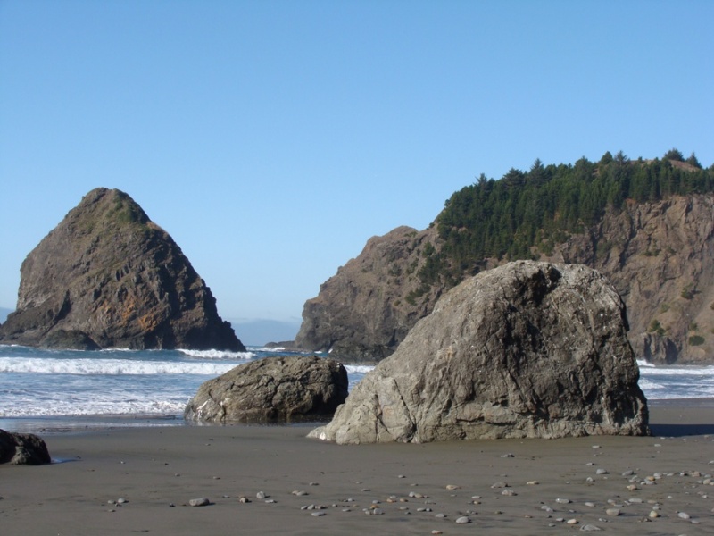 Brookings, Oregon lies about as far south as one can go in Oregon and